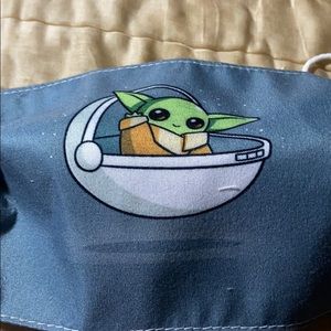 Yoda in spaceship Mask